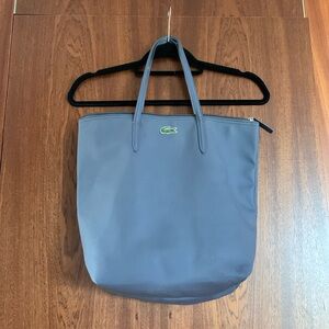Lacoste Vertical Tote Bag Flint Stone